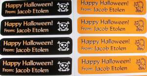 Lovable Labels Halloween Pack- Review and Giveaway