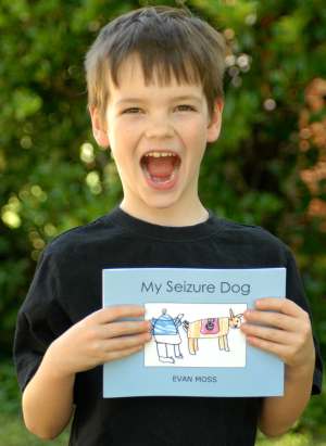 An Inspirational Tale: 7-Year-Old CreateSpace Author Raises Money for Seizure Dogs