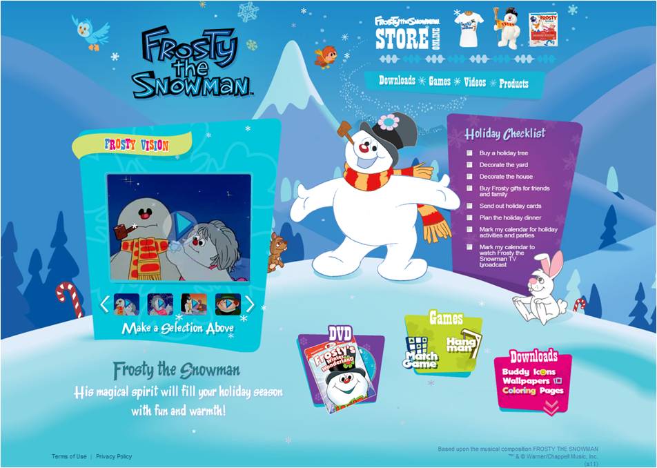 Have Some Winter Fun At Frosty The Snowman's New Website + DVD Giveaway