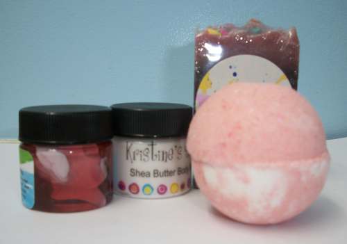 Kristine's Shower Handcrafted Bath and Body Products Review