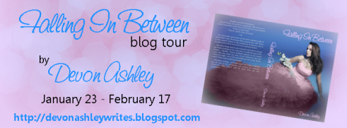 Falling In Between Blog Tour- Interview with Author Devon Ashley