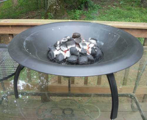 The Soothing Company's Folding Fire Pit: Perfect for Camping and Grilling