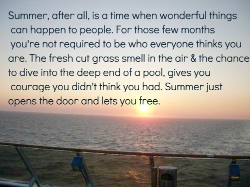 Lovely Quotes About Summer