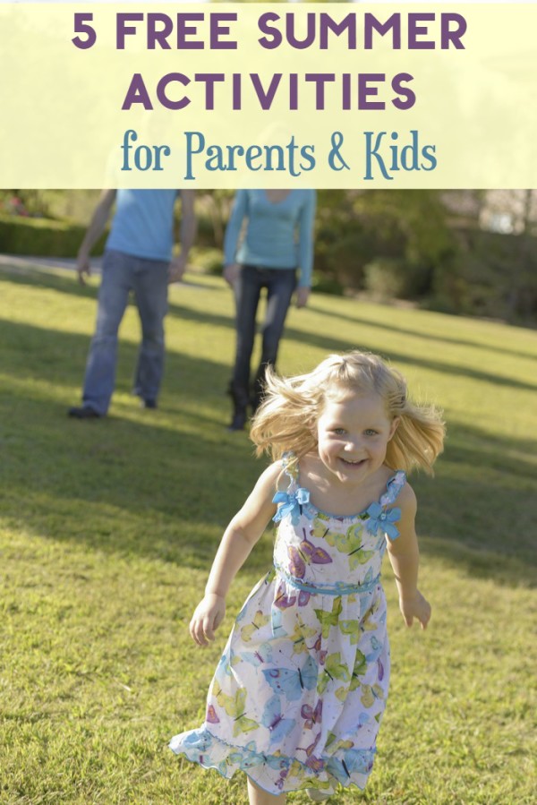 Summer activities for parents and kids don't have to break the bank! Check out these 5 free yet totally fun things to do as a family! 