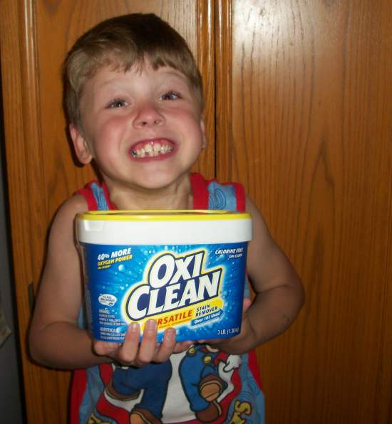 Get Tough Stains Out with OxiClean Versatile Stain Remover