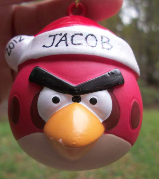 Angry Bird Ornament