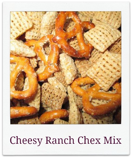 Cheesy Ranch Chex Mix for Family Movie Night