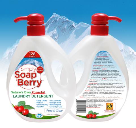 Simply SoapBerry Natural Laundry Detergent