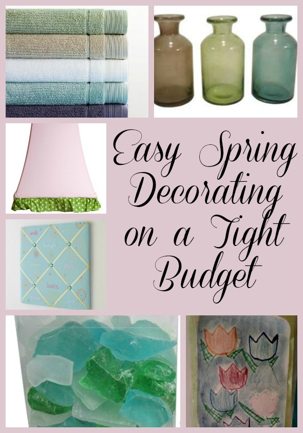 Easy Spring Decorating on a Tight Budget
