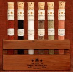Set of 6 Hawaiian Salt Collection by The Spice Lab 