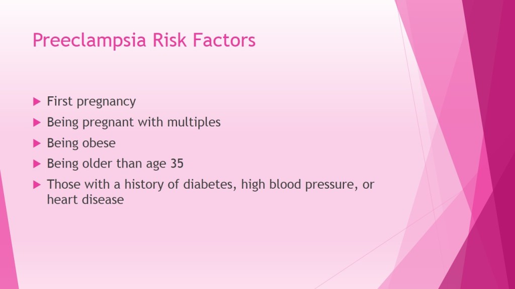 Preeclampsia Risk Factors