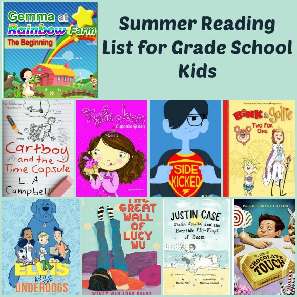 Summer Reading List for Grade School