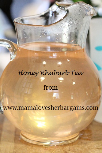 Honey Rhubarb Iced Tea recipe