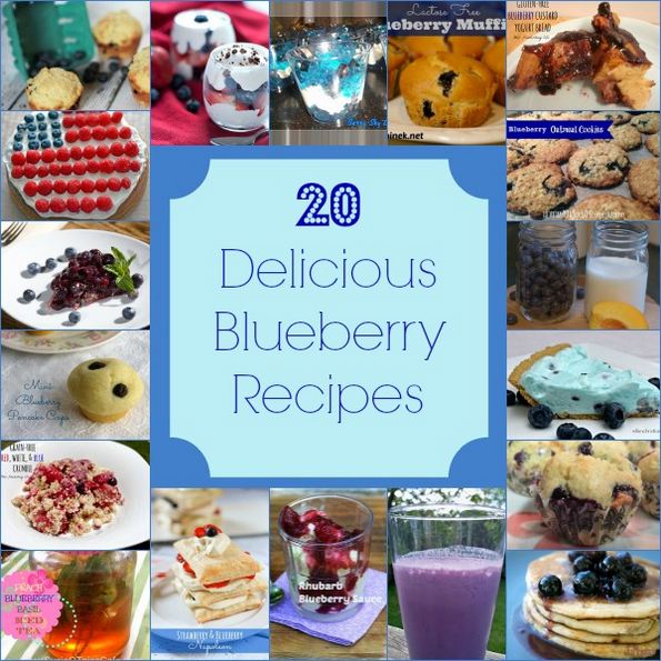 20 Delicious Blueberry Recipes