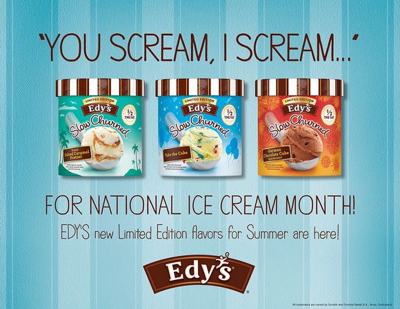 Edy Ice Cream Month