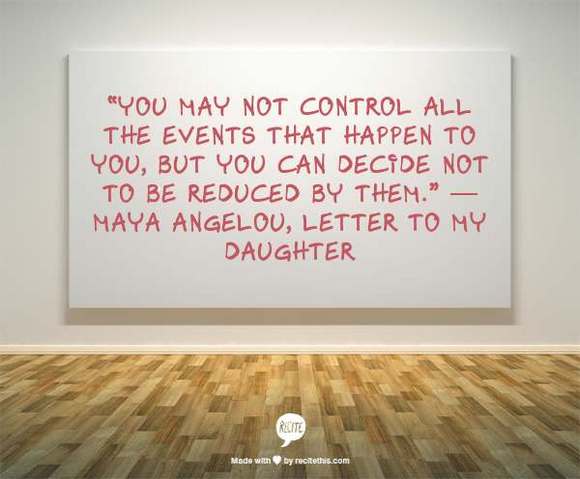 Maya Angelou Be Yourself
