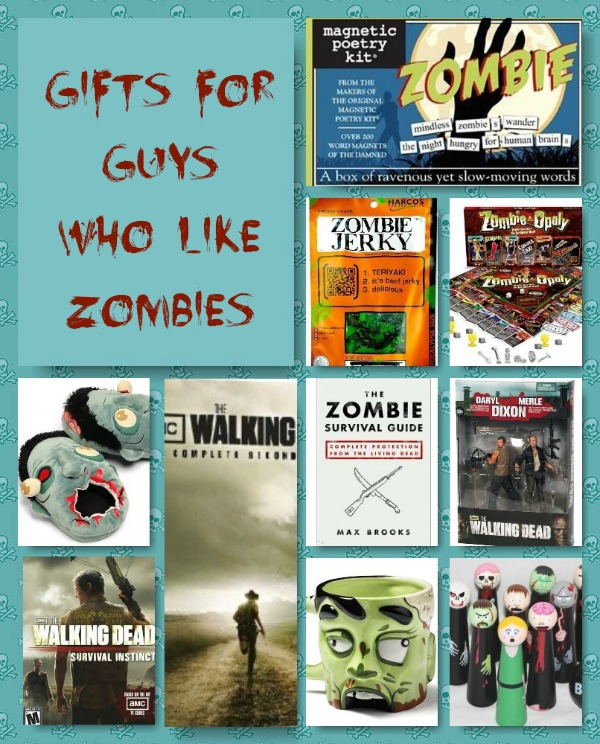 Gifts for Guys Who Like Zombies