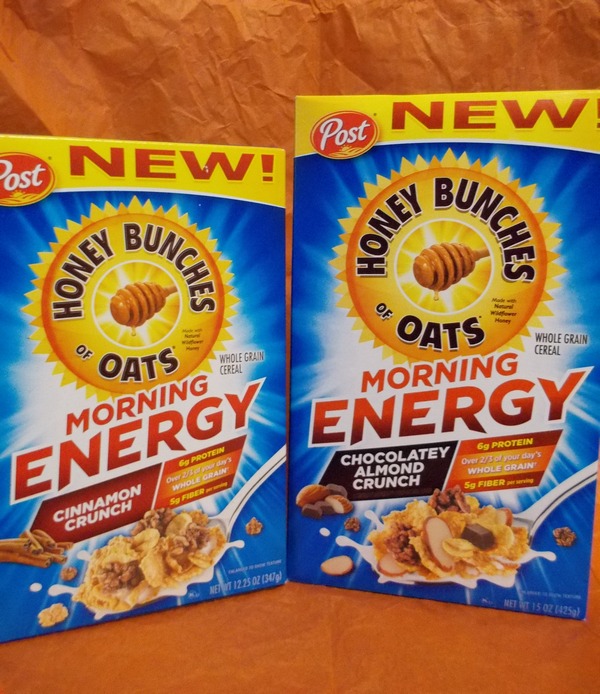 Honey Bunches of Oats Morning Energy