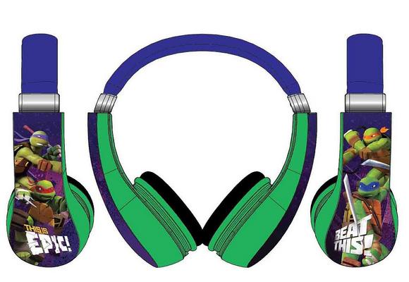 Ninja Turtle Headphones: Ear-Safe Fun For Your Kids' Entertainment Needs