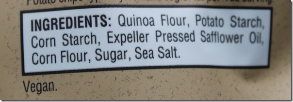 Simply7 Quinoa Ingredients