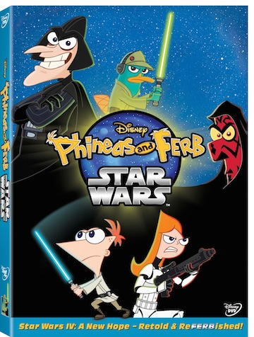 Phineas and Ferb: Star Wars Activity Sheets