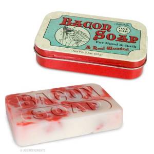 bacon soap Stocking Stuffer Gift Ideas for Your Guy