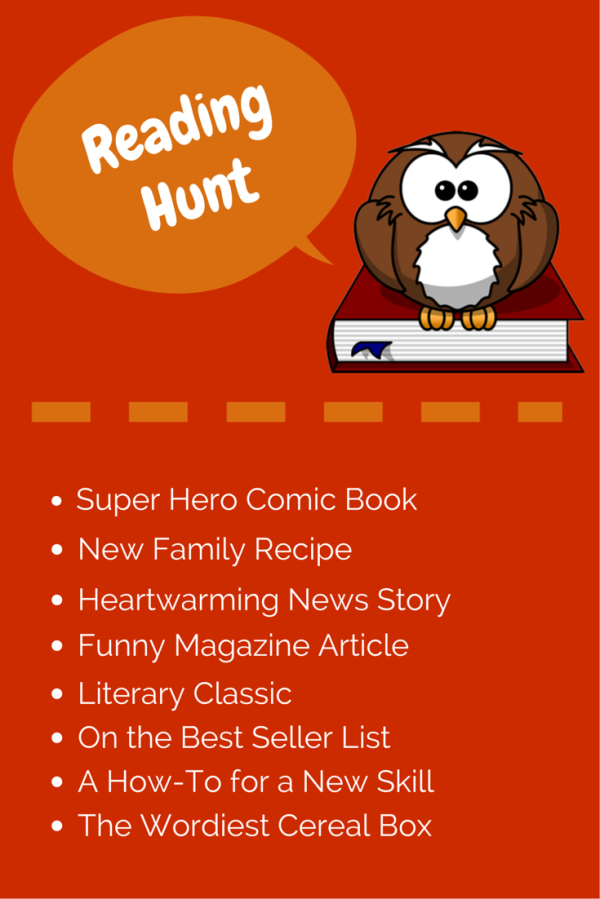 Book Blitz Month Fun: Create a Reading Scavenger Hunt