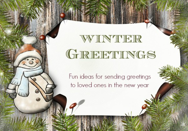 Winter Greeting Ideas For Your Loved Ones