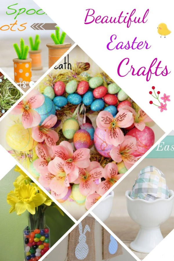 Kick winter to the curb and craft up some cute decorations for your home with these nine beautiful Easter crafts. They're perfect for a little mom time or for doing together with your kids!