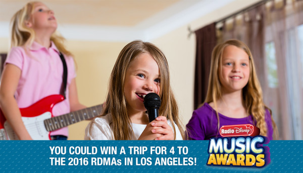 Want to win a trip for 4 to the 2016 Radio Disney Music Awards? Show off your family's talent by submitting a video singing the "Stuck on Me" BAND-AID Brand jingle! 