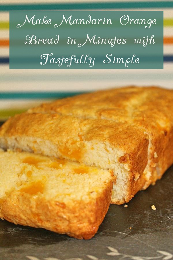 Tastefully Simple Orange Bread 3