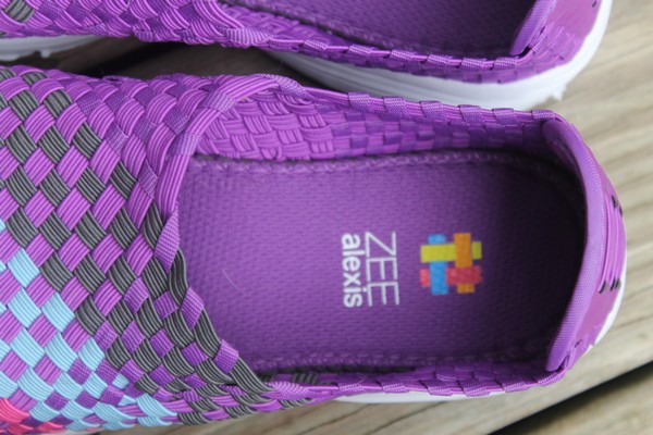 Zee Alexis Cloud sneakers, with hand-woven memory elastics, are literally like walking on little bitty clouds. Check out my review!