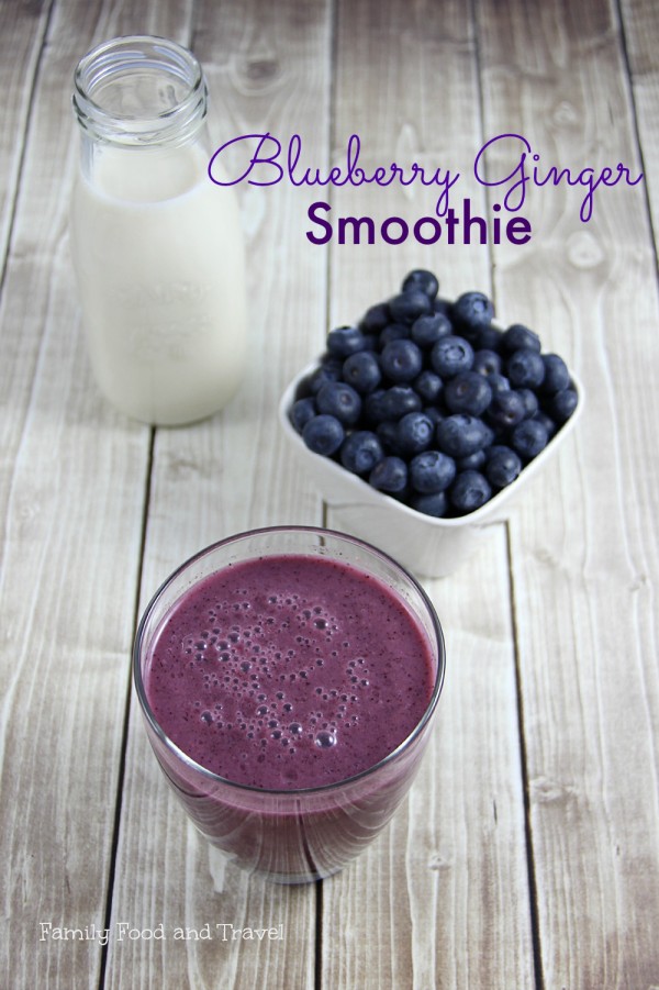Blueberry-Ginger-Smoothie