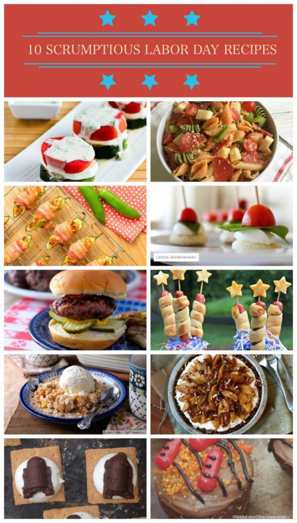 Need a few delicious Labor Day recipes? How about 10 that take you from appetizer to dessert? Check out a few of my favorite Labor Day recipes from the best food bloggers around. 