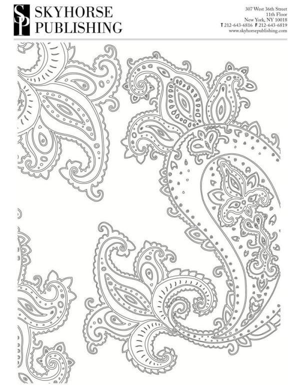 Need a quick way to relax? Download and print this free adult coloring page (along with four others!). 