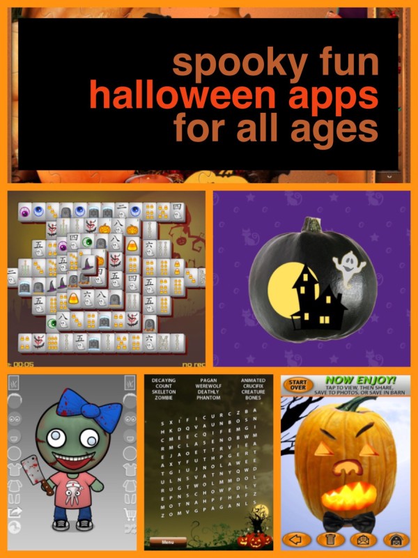 Spooky fun & totally cute Halloween apps for all ages (yep, moms too!)