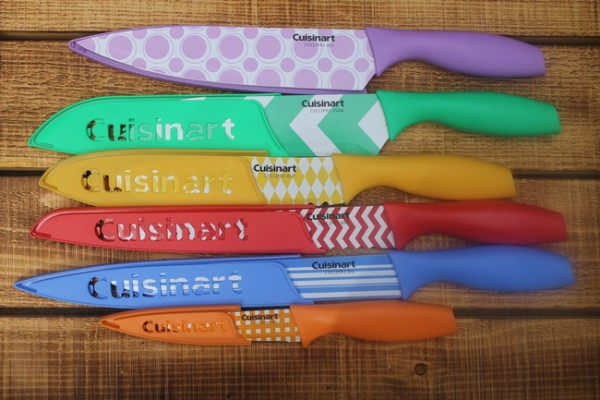 Holiday Cooking Kitchen Gear You Seriously Need: The Prettiest Cuisinart Knives in the World!