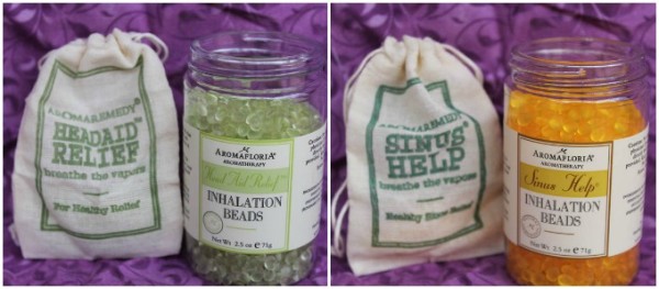 Breathe Away Your Holiday Stress with AromafloriA Inhalation Beads