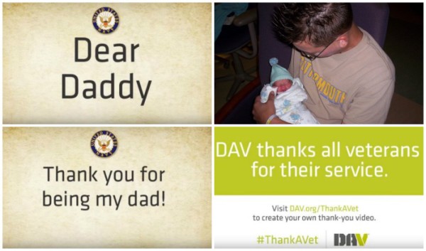 Create a DAV Thank a Vet Video in Minutes for a Touching Tribute that Lasts a Lifetime #ThankAVet