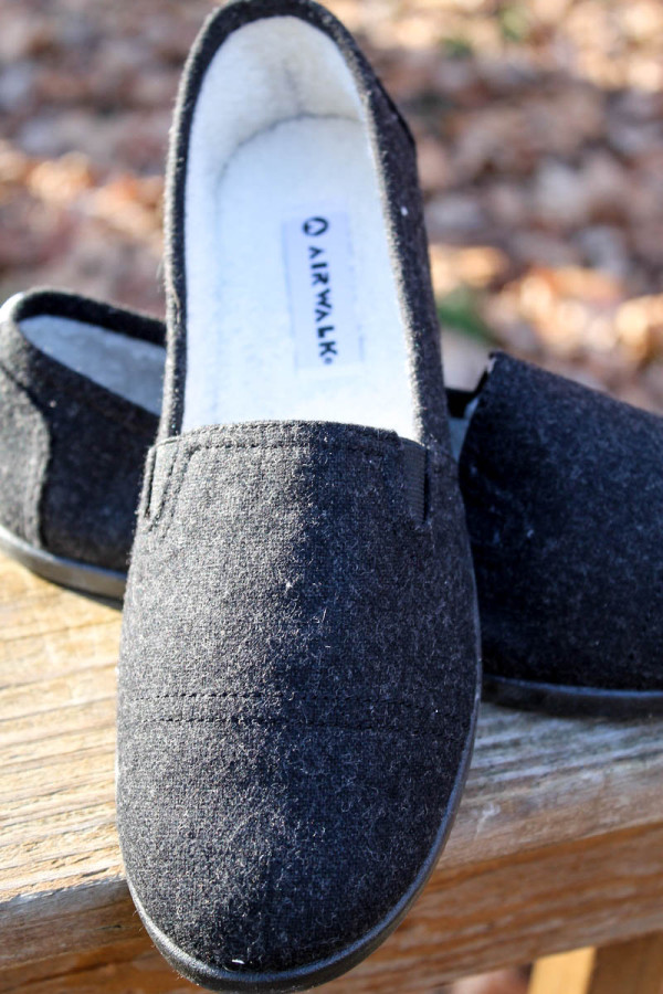 Snag a pair of casual dreamy slip-ons for those less formal holiday parties
