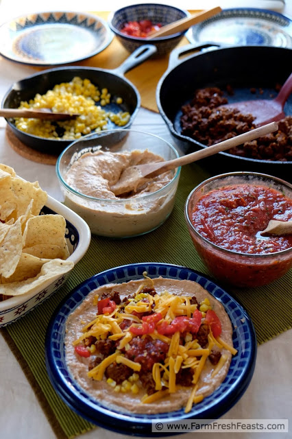 make your own taco bar overview