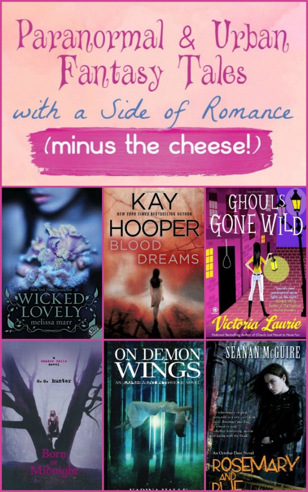 In honor of the upcoming holiday of all things love, I'm sharing a few of my favorite paranormal romances that aren't totally cheesy. These books capture your attention with great characters, amazing stories and a nice side of love that doesn't overpower the rest.