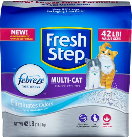 My Secret "Step" to Keeping My Multi-Cat Home FRESH? #FreshStepFebreze!