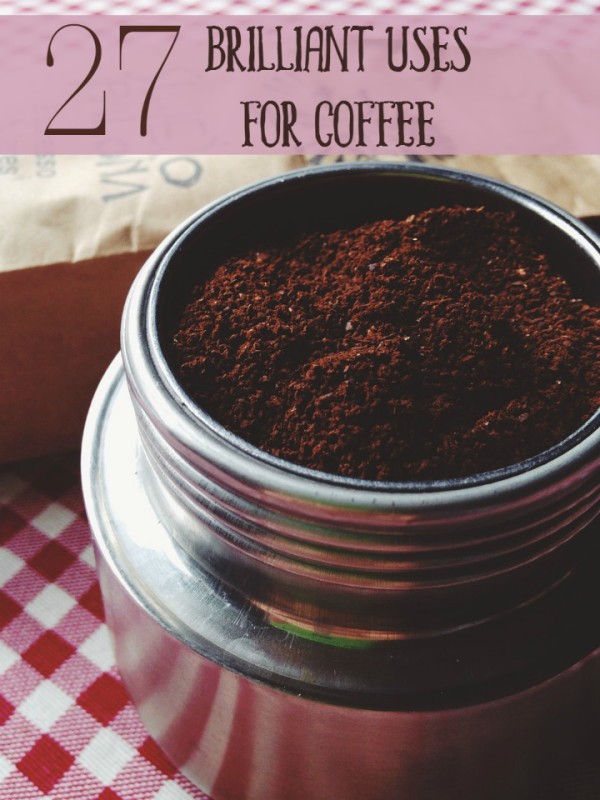 Coffee is delicious and brilliant for drinking, sure, but did you know that you can use those used and unused grounds for loads of other things? Even that brewed coffee has more uses than caffeinating your tired self! Check out 27 brilliant uses for coffee, aside from the obvious!