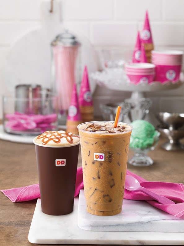 It's ice-cream season at Dunkin' Donuts! Those delicious Baskin-Robbins inspired flavors are back and they brought a new friend, Pistachio. I love trying new flavors of coffee at Dunkin' Donuts, and I have to say, Pistachio is quite a surprise!