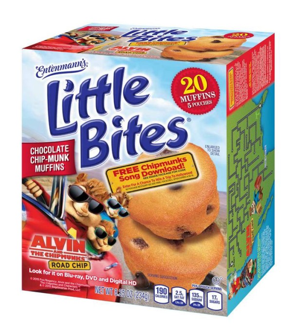 Hit the Road with the Chipmunks & Entenmann's Little Bites! + Giveaway