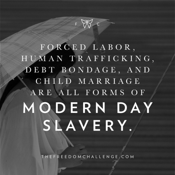 80 percent of the slaves worldwide are women and children.