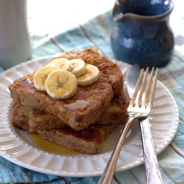 Vegan Peanut Butter French Toast Mother's Day Brunch Recipes