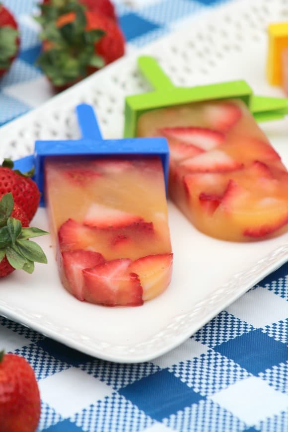 Delicious summer frozen treats, ice pops and popsicles