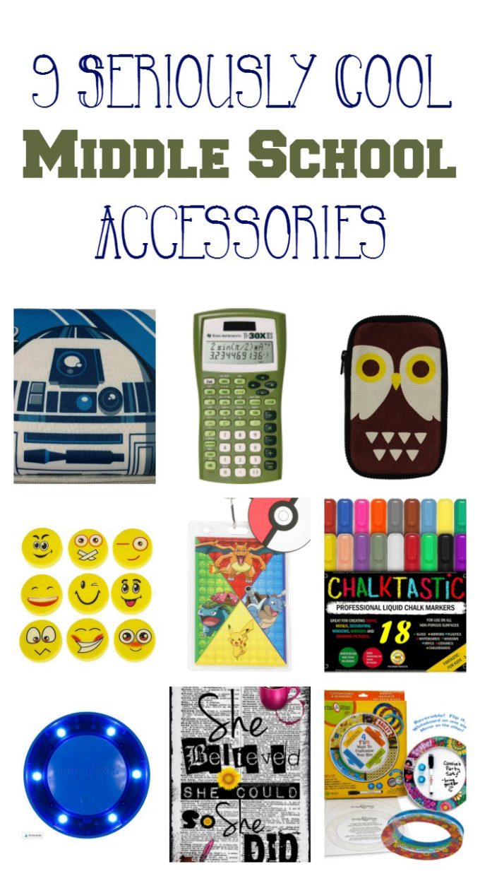 If you've slacked on back to school shopping, no worries! Still time to grab some seriously cool accessories for your middle grader! Check out my favorites. 